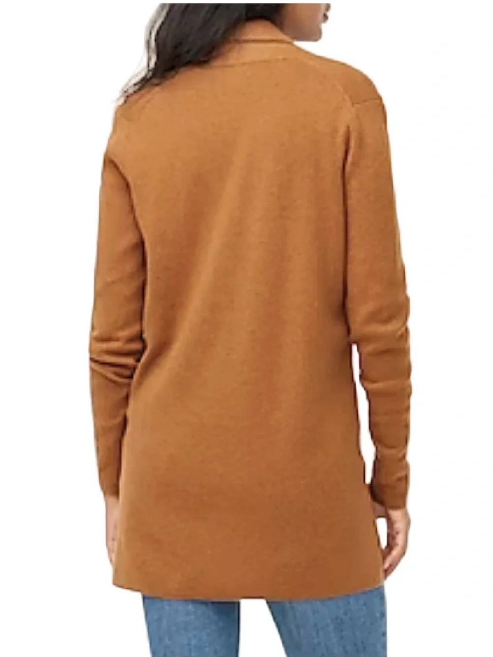 J. CREW CHELSEA SWEATER BLAZER CARDIGAN M HEATHER CAMEL BA866 Classic Academia